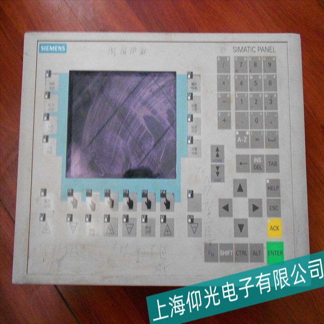 周口西門子觸摸屏KP400通電幾分鐘后屏幕變成藍(lán)屏故障維修熱線電話